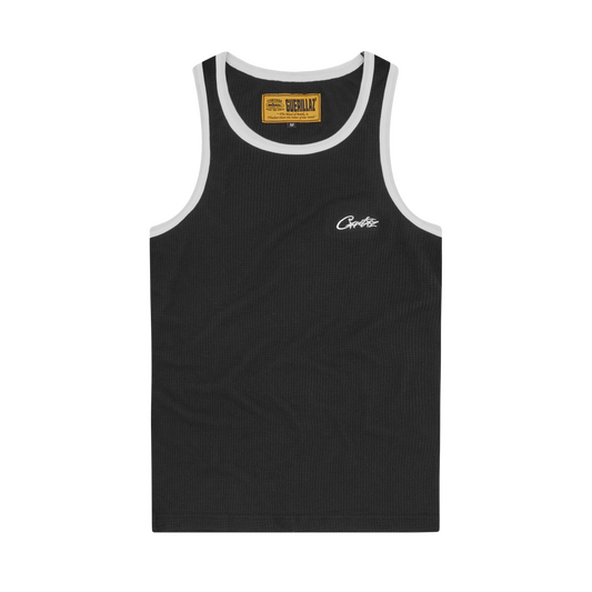 MENS CONTRAST ALLSTARZ TANK TOP [BLACK]