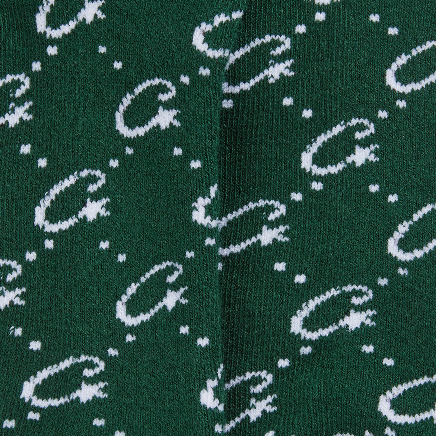 MONOGRAM SOCKS [GREEN]