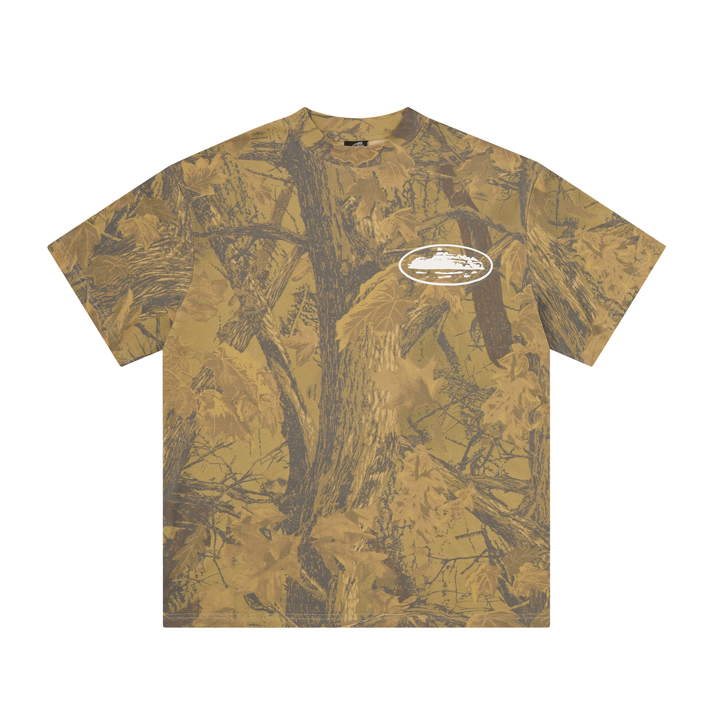 ISLAND PUFF PRINT TEE [FOREST CAMO]