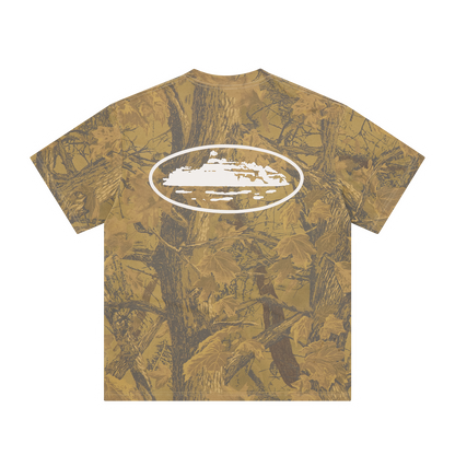 ISLAND PUFF PRINT TEE [FOREST CAMO]