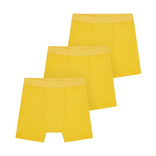 YELLOW TONAL ALLSTARZ BOXERS [3 PACK]