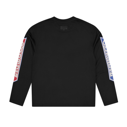 RACE MESH LS JERSEY [BLACK]