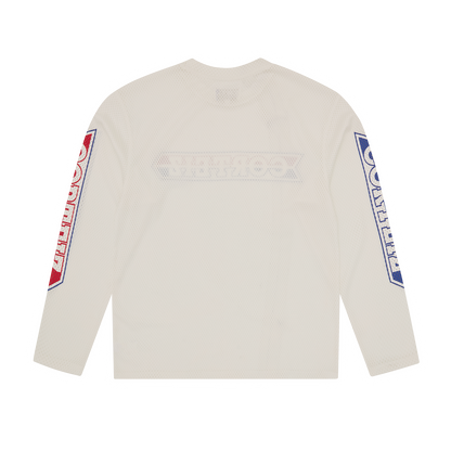 RACE MESH LS JERSEY [OFF WHITE]