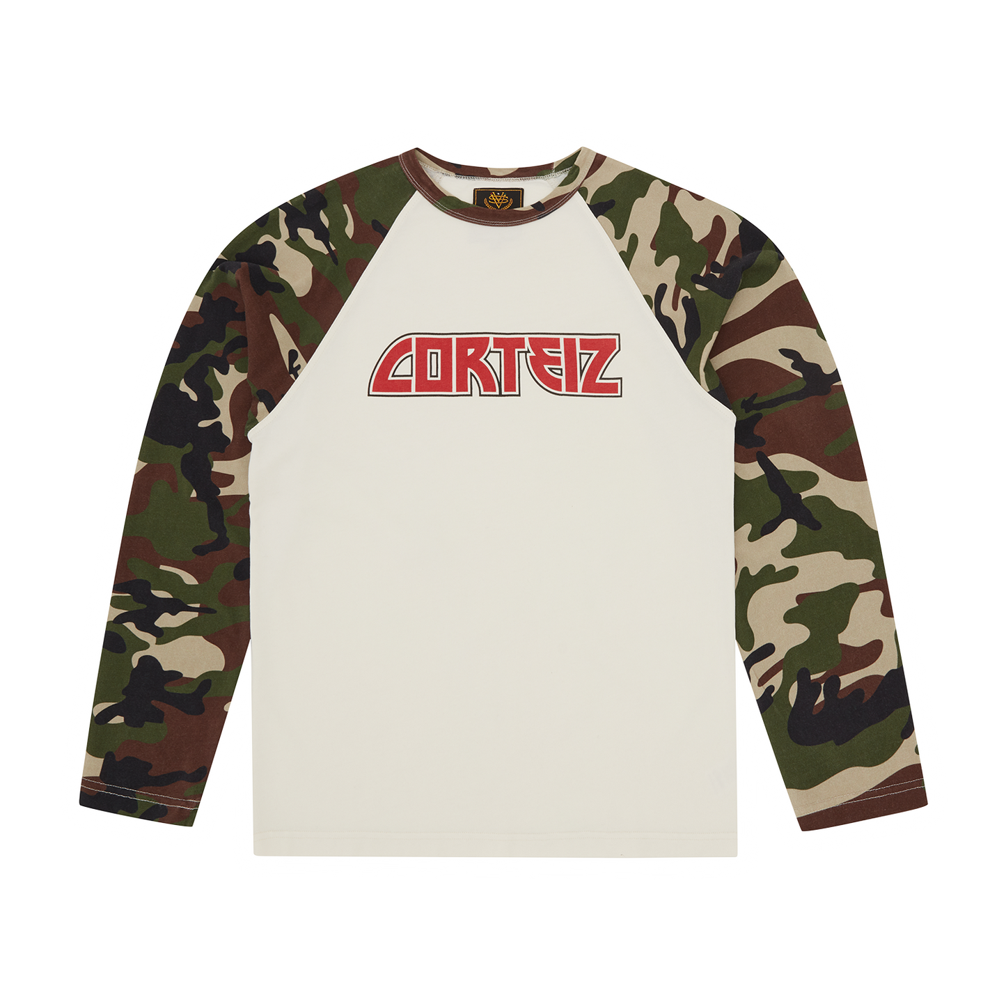 ROCK RAGLAN LS [WOODLAND CAMO]