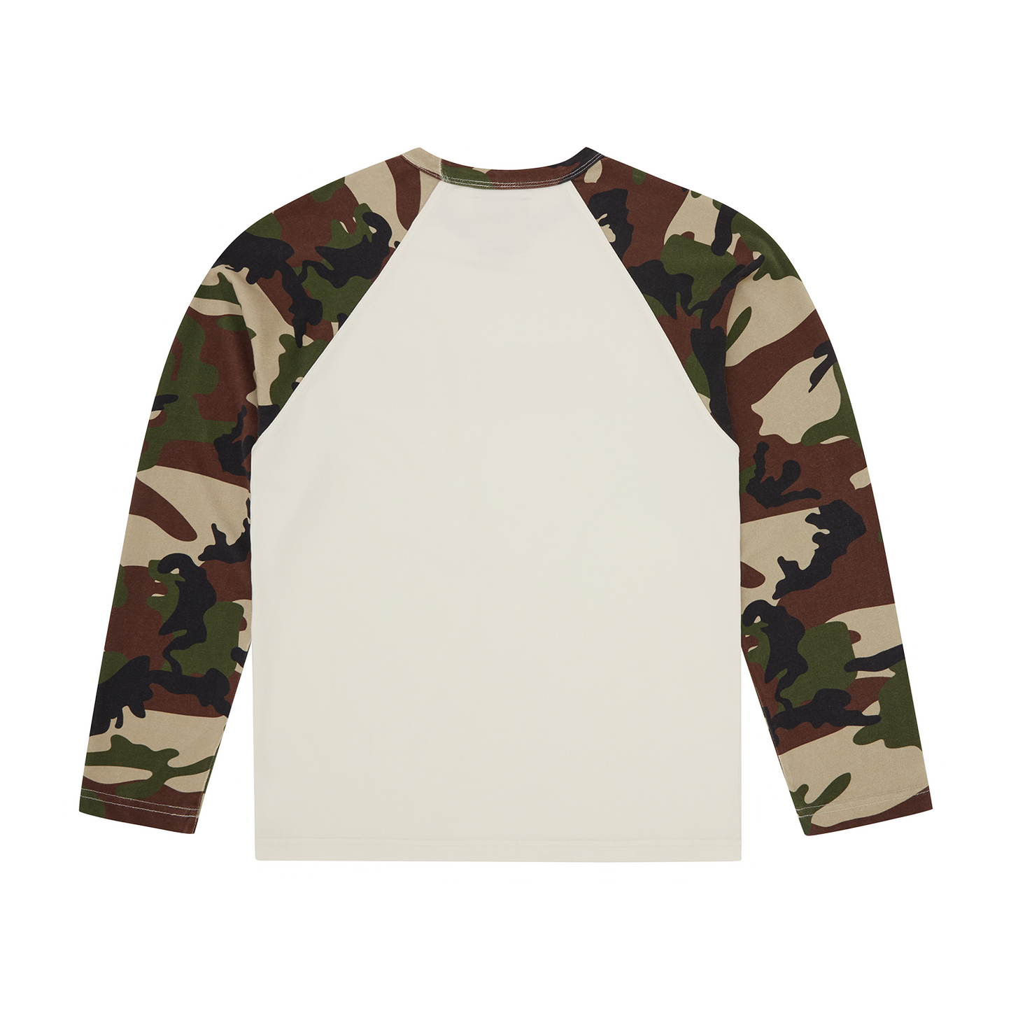 ROCK RAGLAN LS [WOODLAND CAMO]