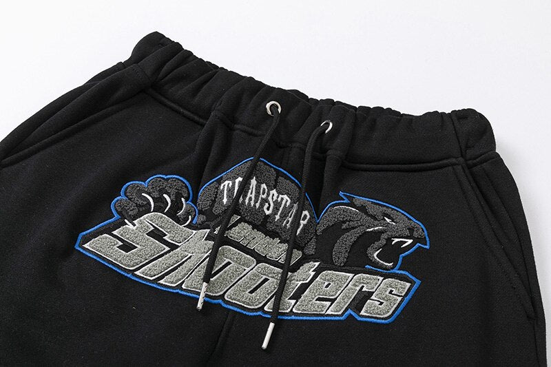 London Shooters Black Blue Pants