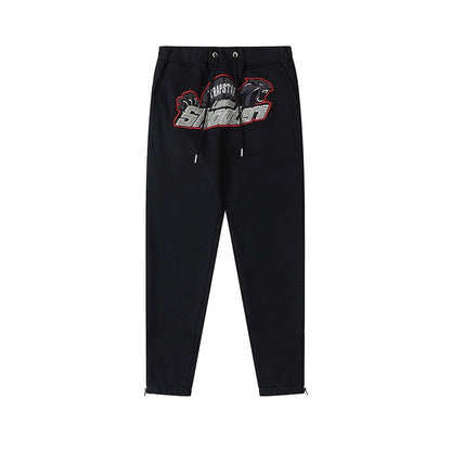 London Shooters Black Red Pants