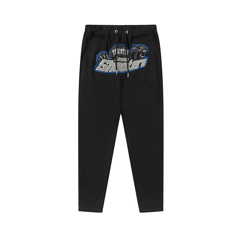 London Shooters Black Blue Pants