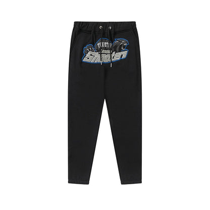 London Shooters Black Blue Pants