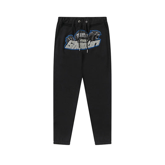 London Shooters Black Blue Pants
