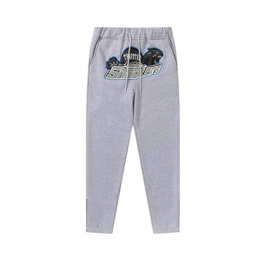 London Shooters Grey Blue Pants