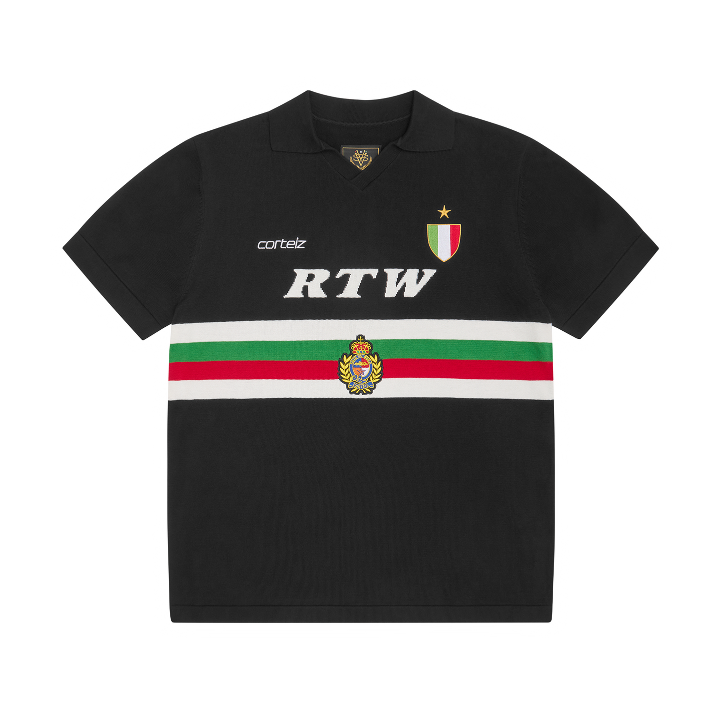 SERIE A KNIT JERSEY [BLACK]