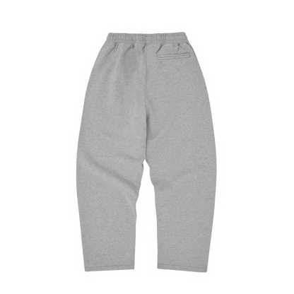 ROYALE CREST OPEN HEM SWEATPANT [HEATHER GREY]