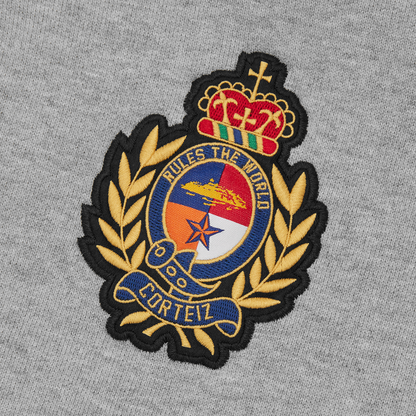 ROYALE CREST QUARTER ZIP [HEATHER GREY]