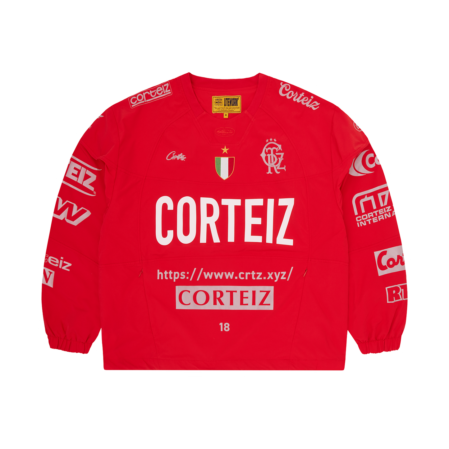 SPONSORS TRAINING PULLOVER [RED]