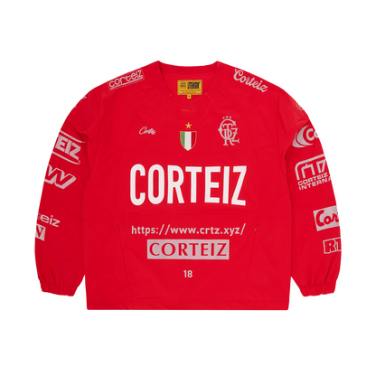 SPONSORS TRAINING PULLOVER [RED]