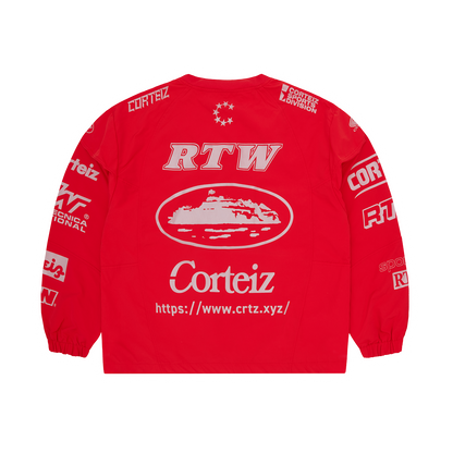 SPONSORS TRAINING PULLOVER [RED]