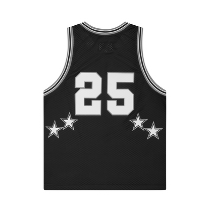 STARS BBALL JERSEY [BLACK]
