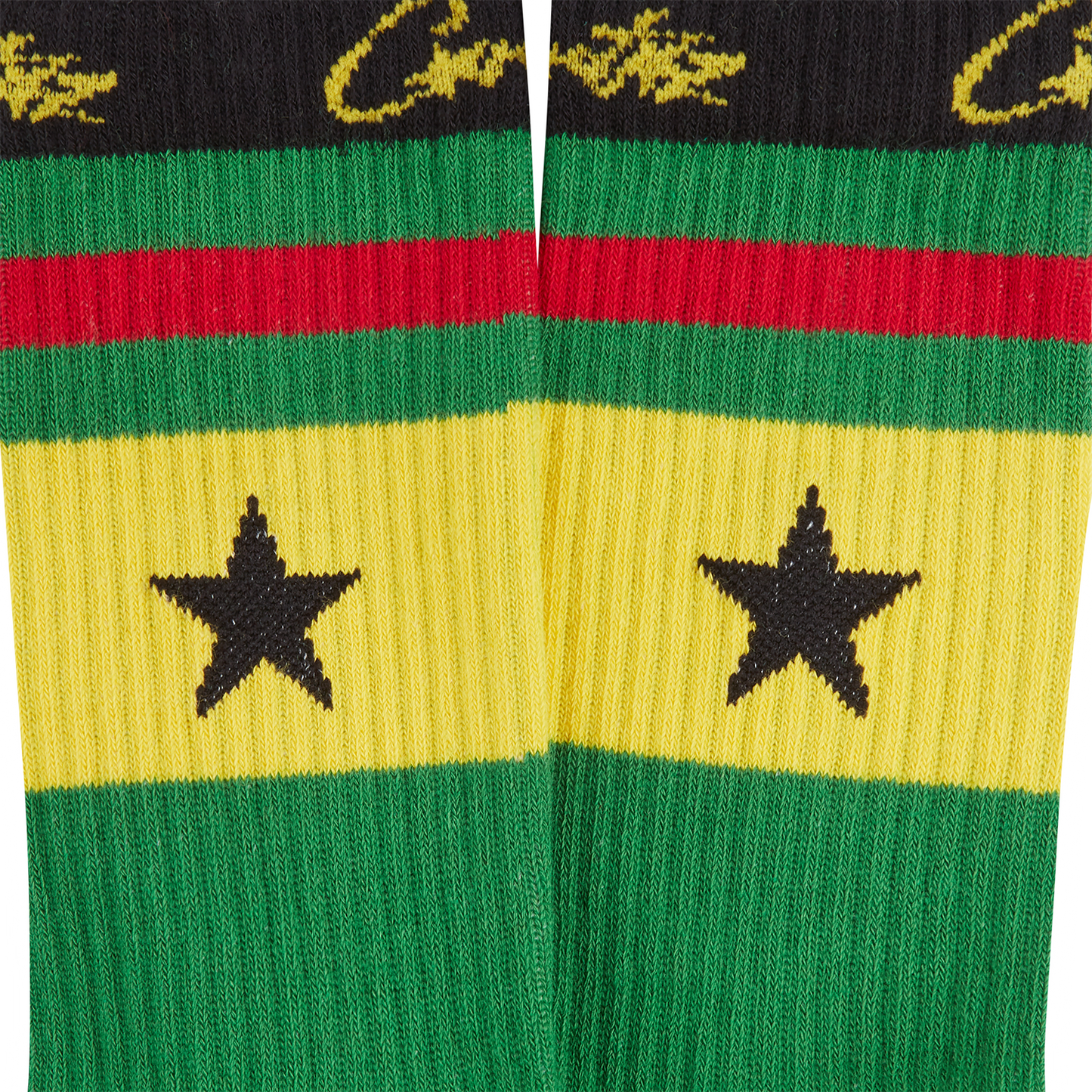 STARZ SOCKS [GREEN AND YELLOW]