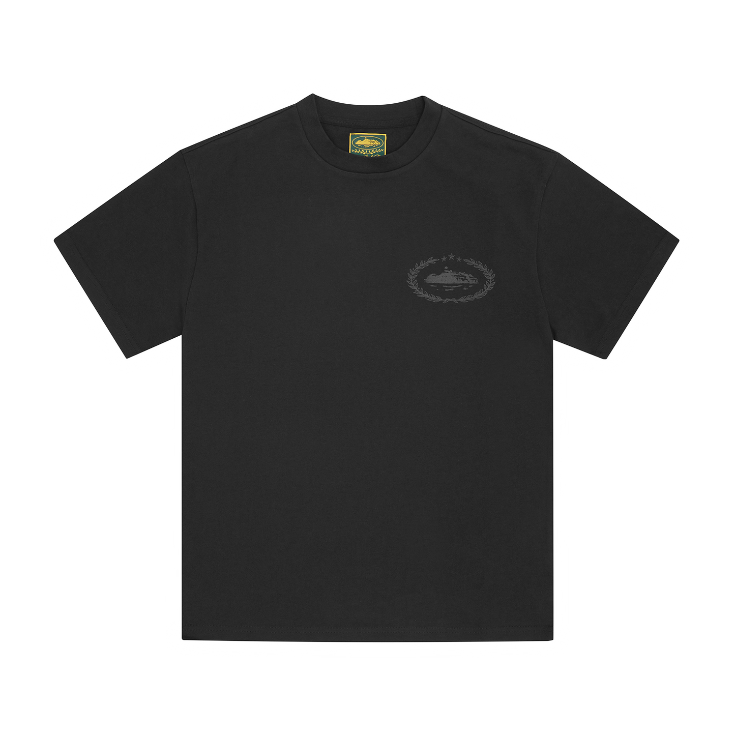 ROYALE HEAVYWEIGHT TEE [BLACK/BLACK]