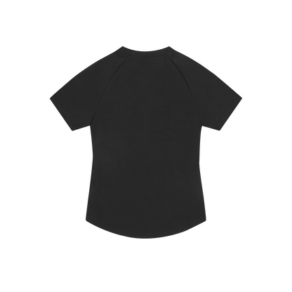 WMNS ALCATRAZ BABY TOP [BLACK & YELLOW]