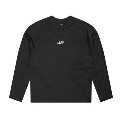 WOOSH MESH LS JERSEY [BLACK]