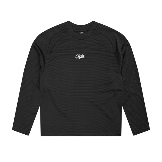 WOOSH MESH LS JERSEY [BLACK]