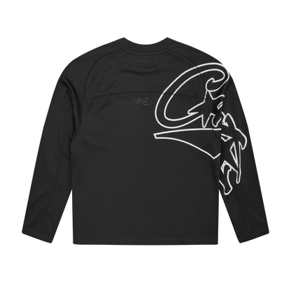 WOOSH MESH LS JERSEY [BLACK]