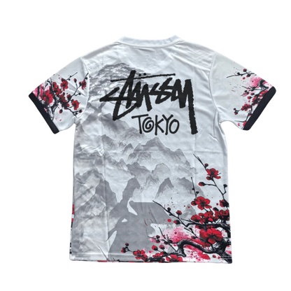 STÜSSY x “JAPAN” JERSEY - RED DRAGON