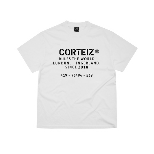 OG STENCIL TEE [WHITE]