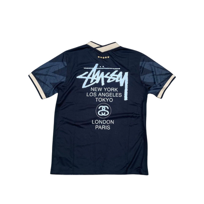 STÜSSY x “BRASIL” JERSEY - BLACK WORLD CUP EDITION