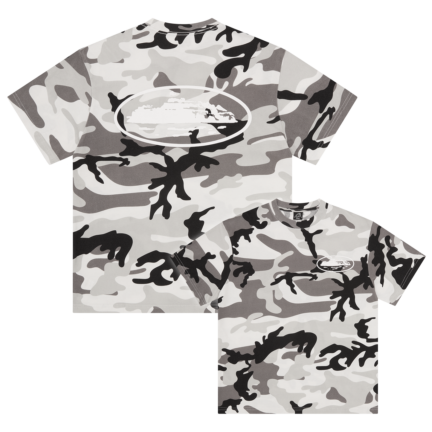 ISLAND PUFF PRINT TEE [ARCTIC CAMO]