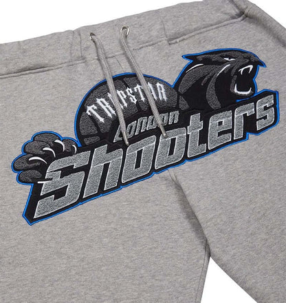 London Shooters Grey Blue Pants
