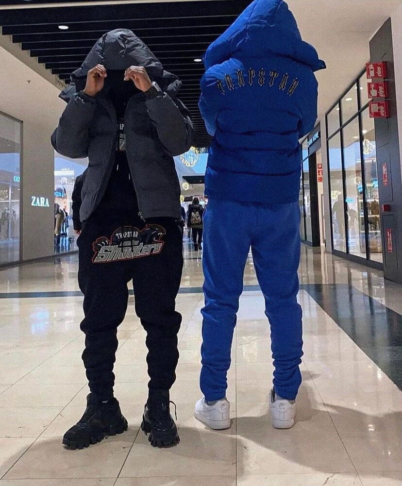 London Shooters Black Red Pants