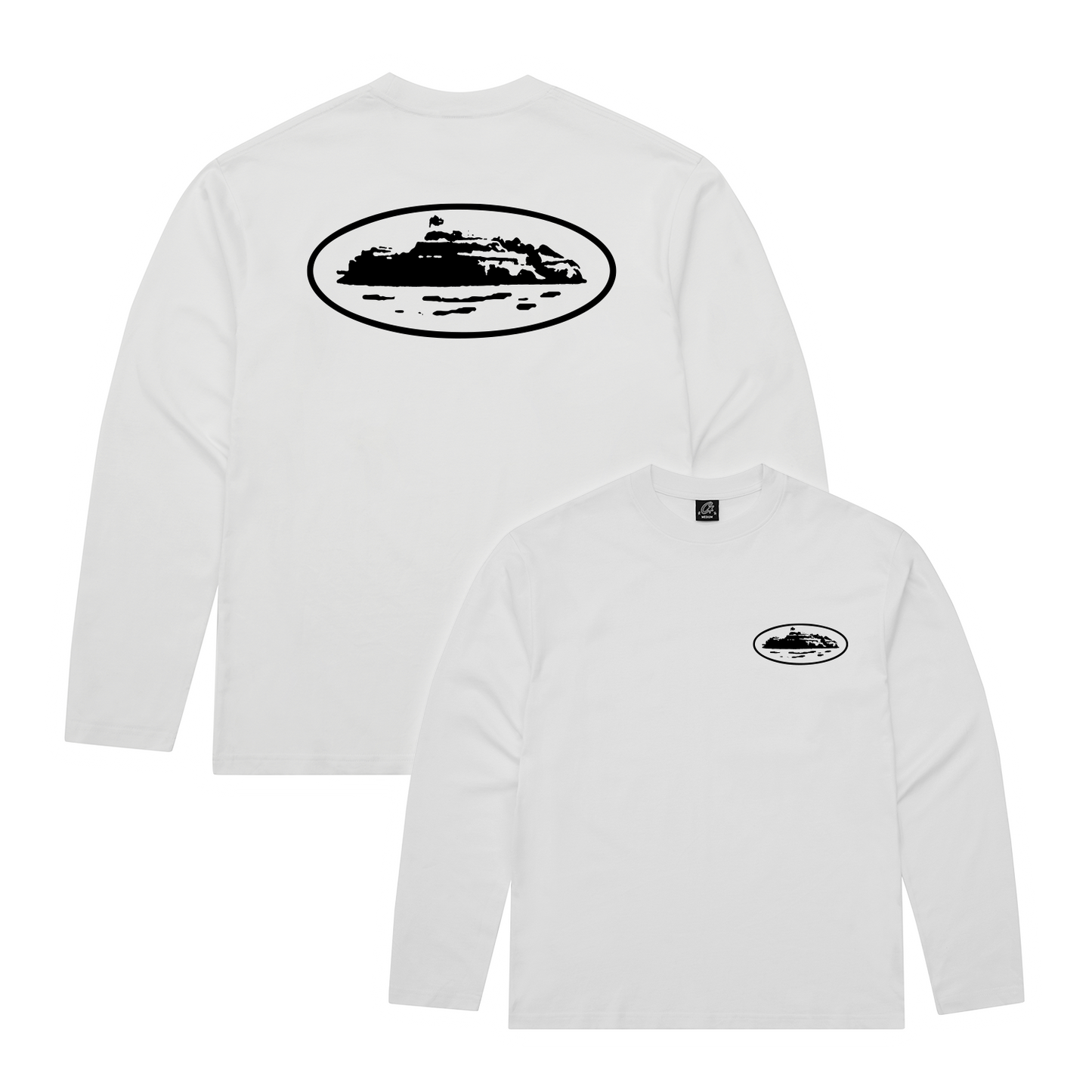 OG ISLAND LS TEE [WHITE]