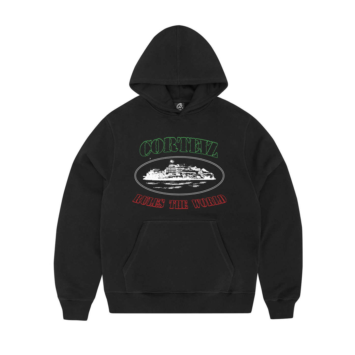 OG ALCATRAZ ITALIA HOODIE [BLACK]