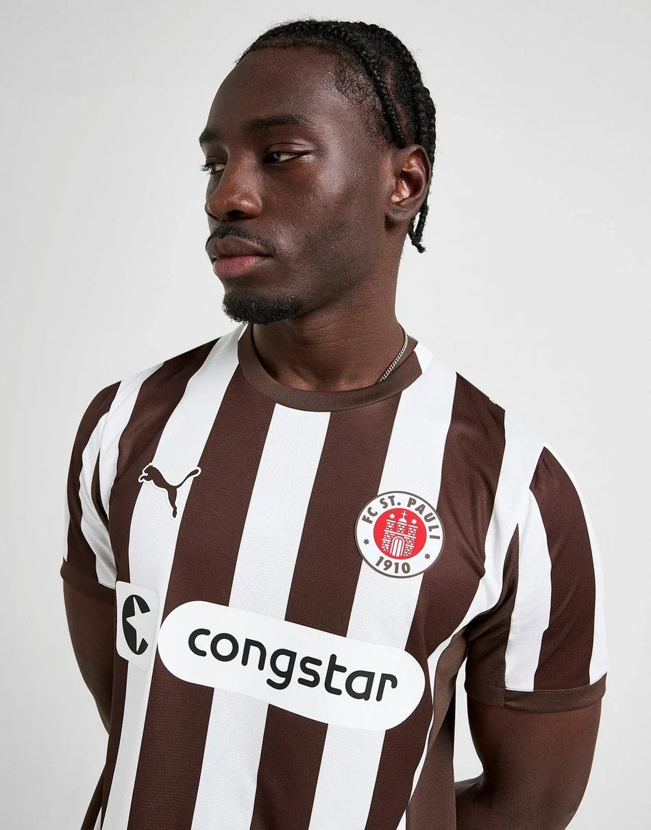 PUMA ST. PAULI 2025/26 HOME SHIRT