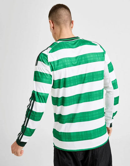 ADIDAS CELTIC 2025/26 LONG SLEEVE HOME JERSEY