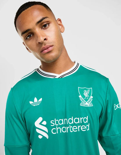 ADIDAS LIVERPOOL FC 25/26 THIRD SHIRT WITH LONG SLEEVES