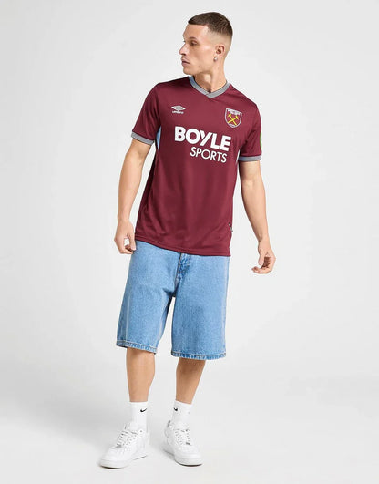 UMBRO WEST HAM UNITED FC 2025/26 HOME SHIRT