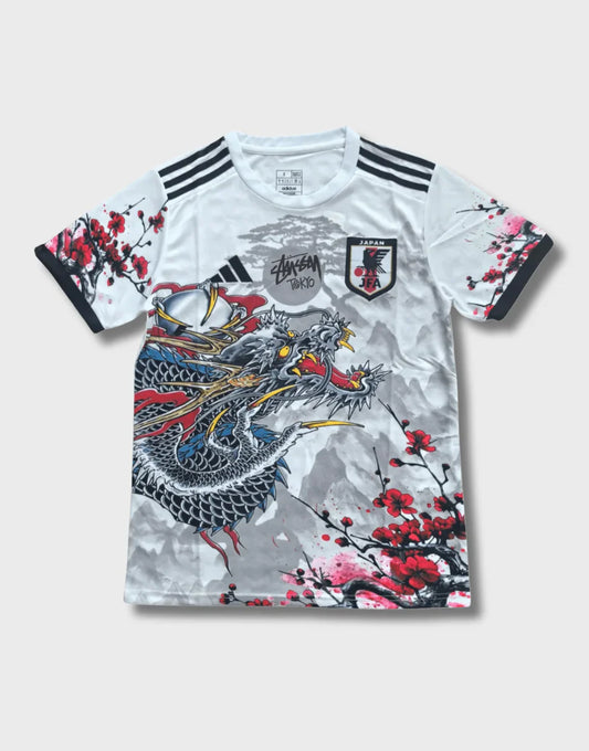 STÜSSY x “JAPAN” JERSEY - RED DRAGON