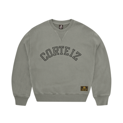 GUERILLAZ ARCH CREWNECK [OLIVE]