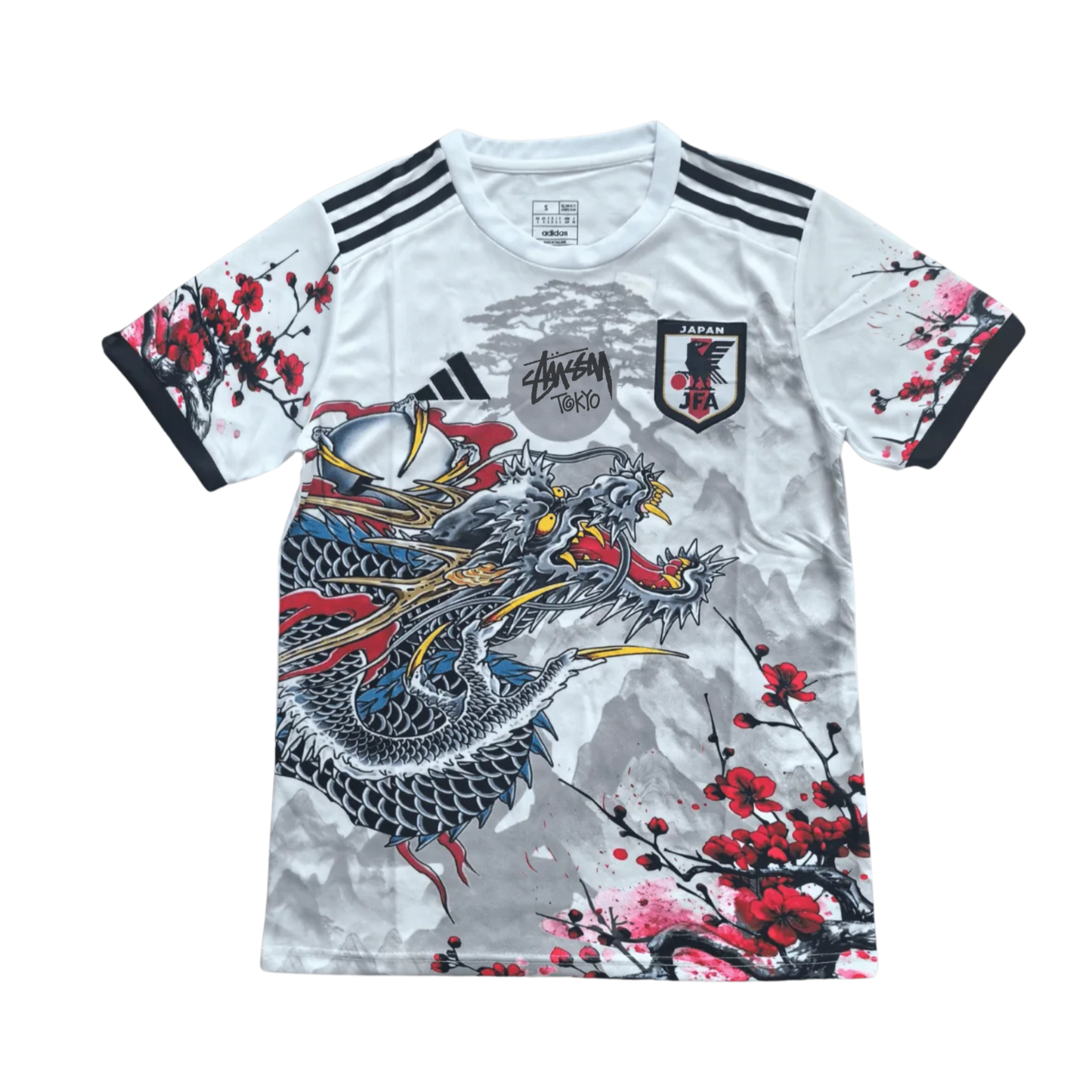 STÜSSY x “JAPAN” JERSEY - RED DRAGON
