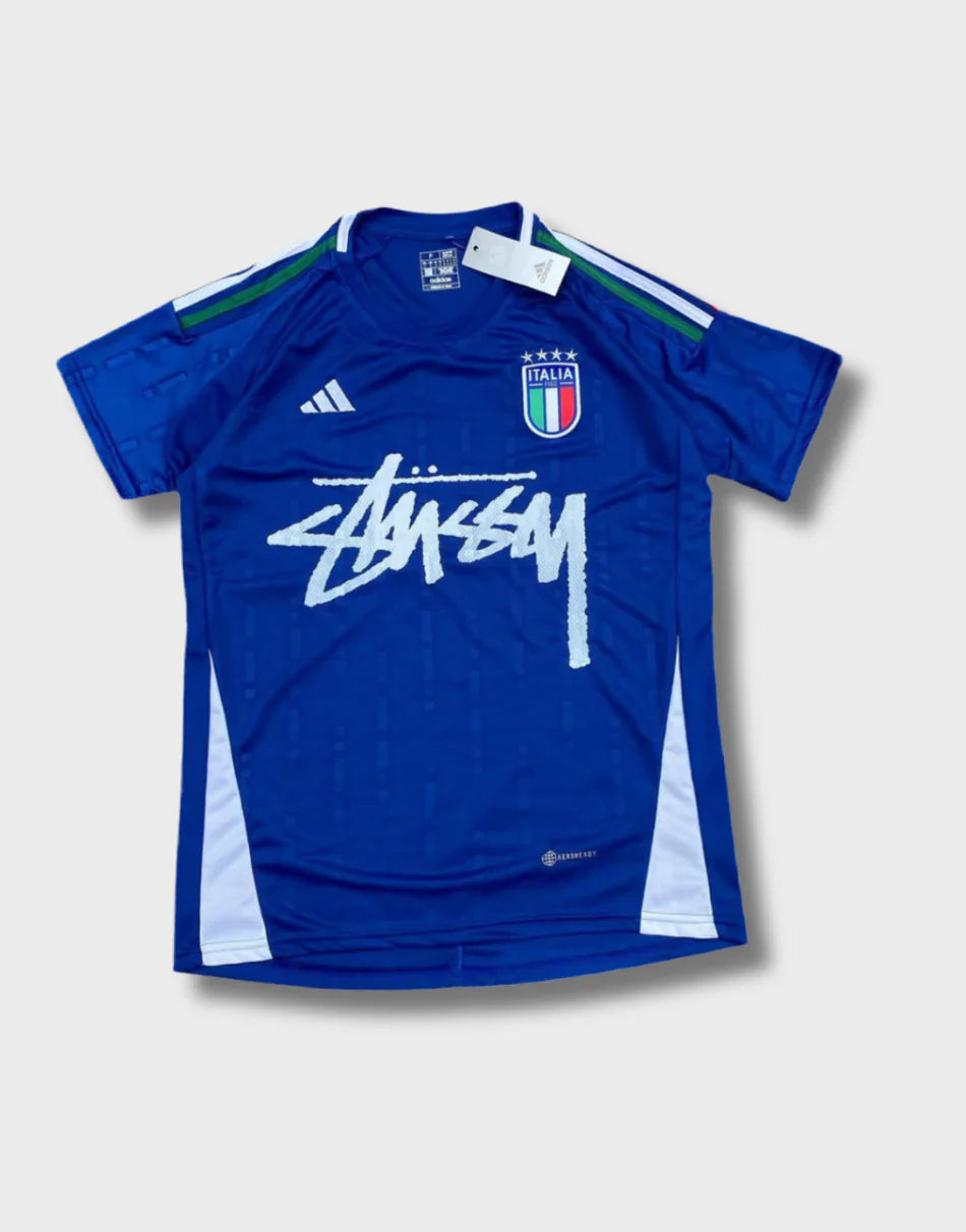 STÜSSY X “ITALY” JERSEY -  BLUE