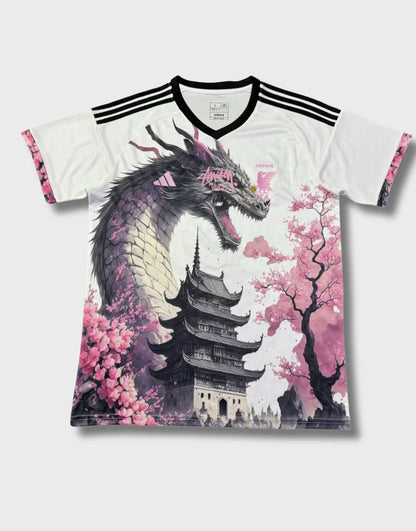 STÜSSY x “JAPAN” JERSEY - PINK DRAGON
