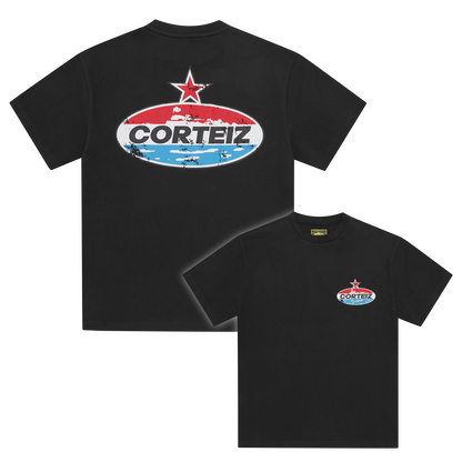 MOTOR HEAVYWEIGHT TEE [BLACK]